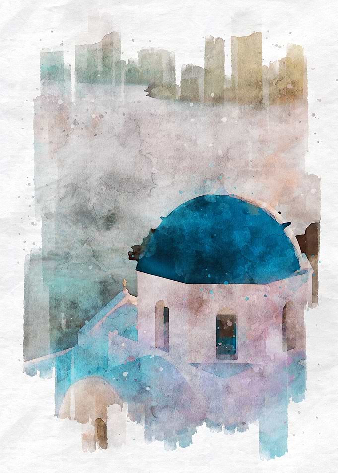 Blue Dome Santorini