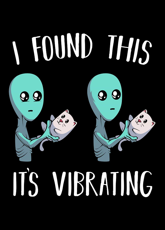 Alien Vibrating Cat