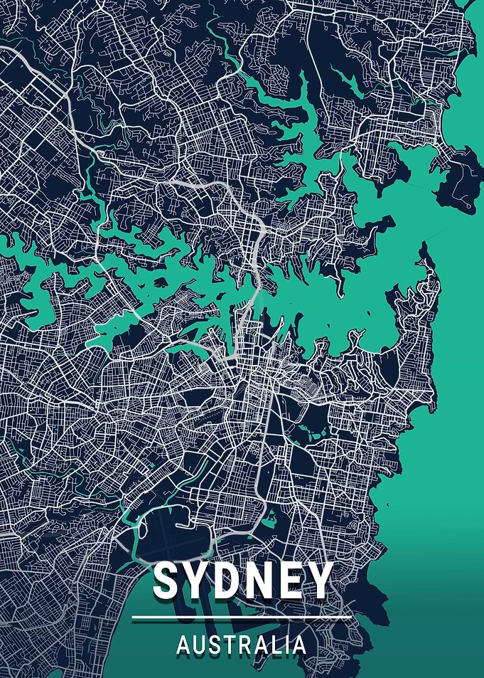 Sydney Map Australia