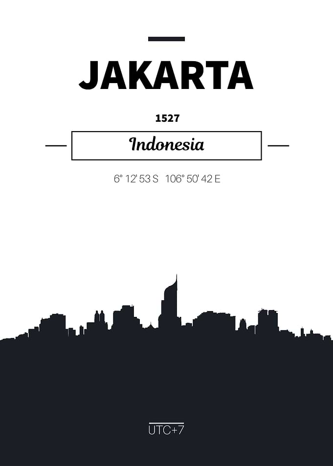 Jakarta Indonesia skyline