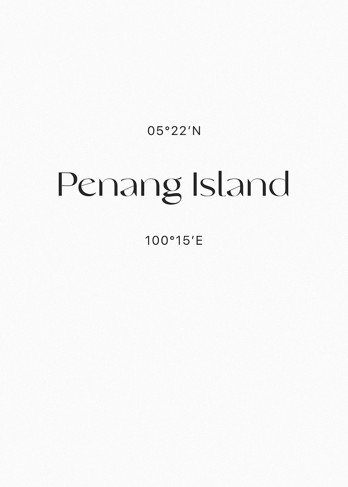 Penang Island Coordinates