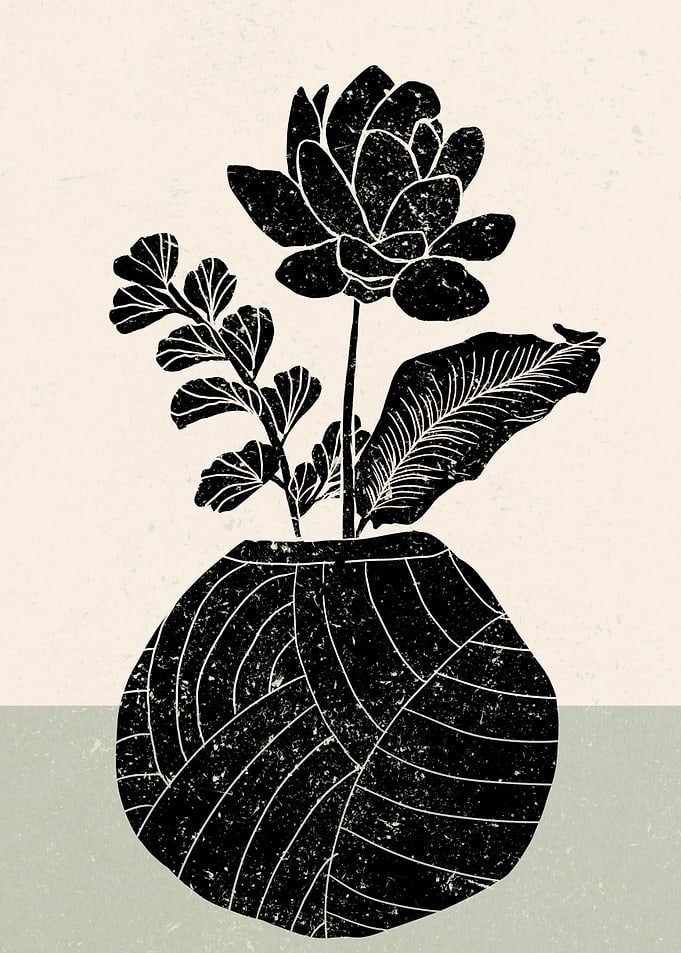 Rose in Vase