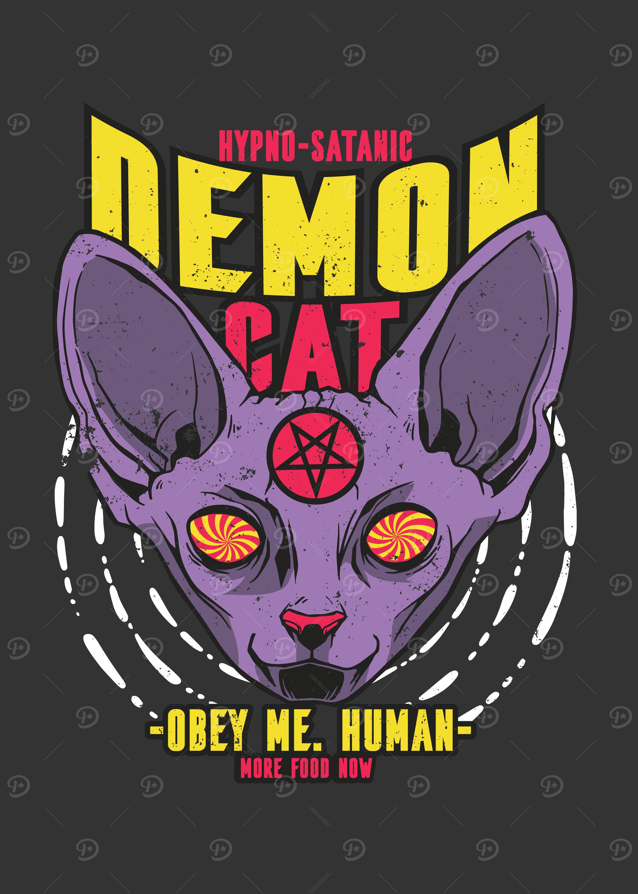SATANIC SPHYNX CAT
