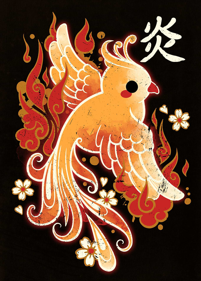 Phoenix kawaii