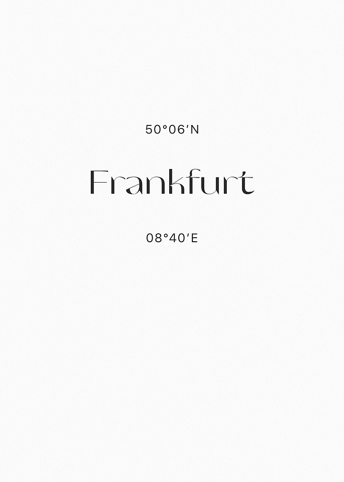Frankfurt Coordinates