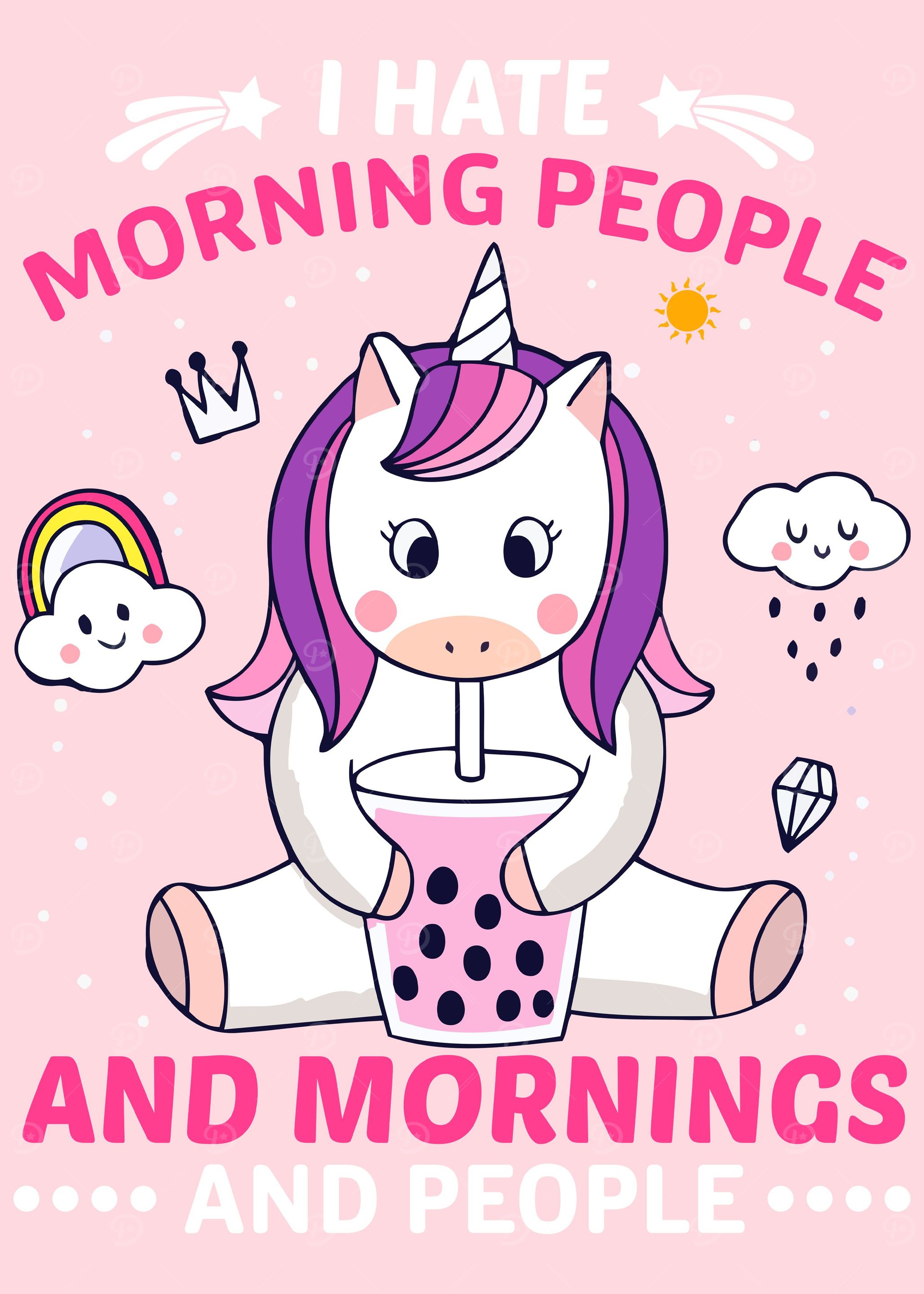 Cute Unicorn horse