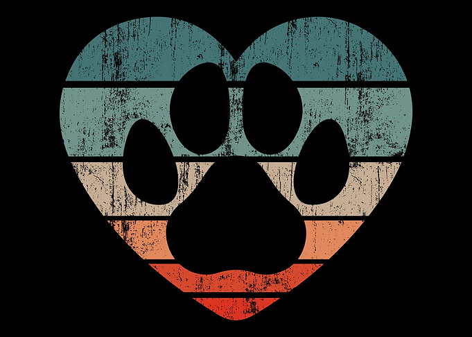 Retro Vintage Dog Rescue