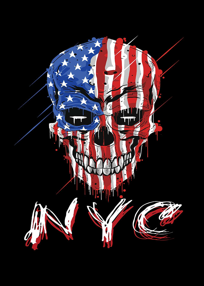 New York City Skull Nyc