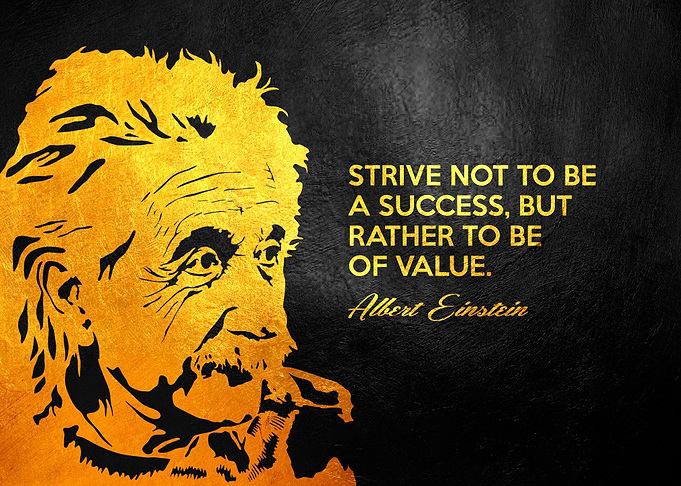 Albert Einstein on Success