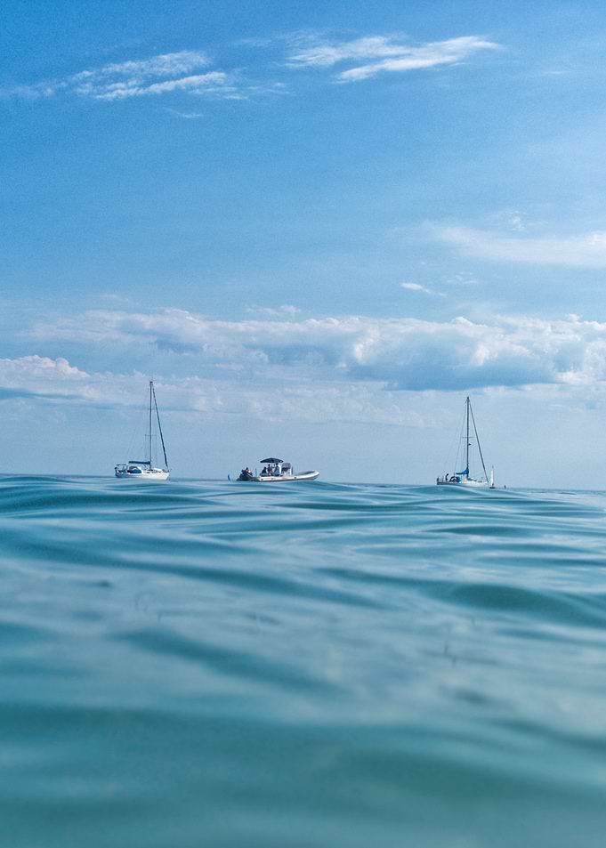Lost in the sea