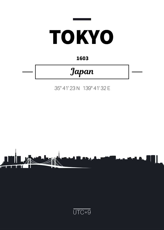 Tokyo Japan Skyline