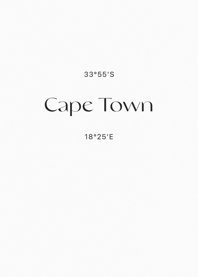 Cape Town Coordinates