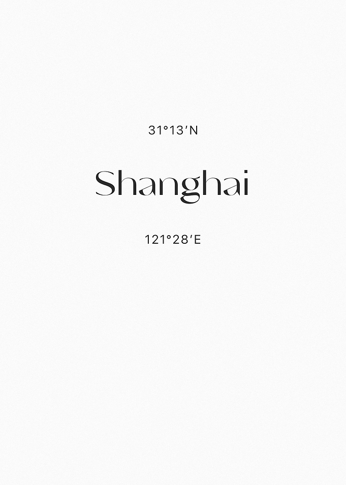 Shanghai Coordinates