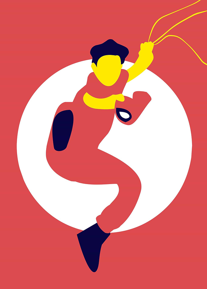 Tom Holland Flat Design