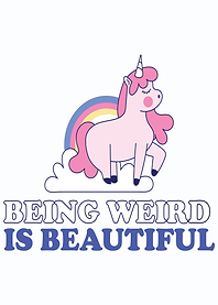UNICORN CUTE BEING WEIRD