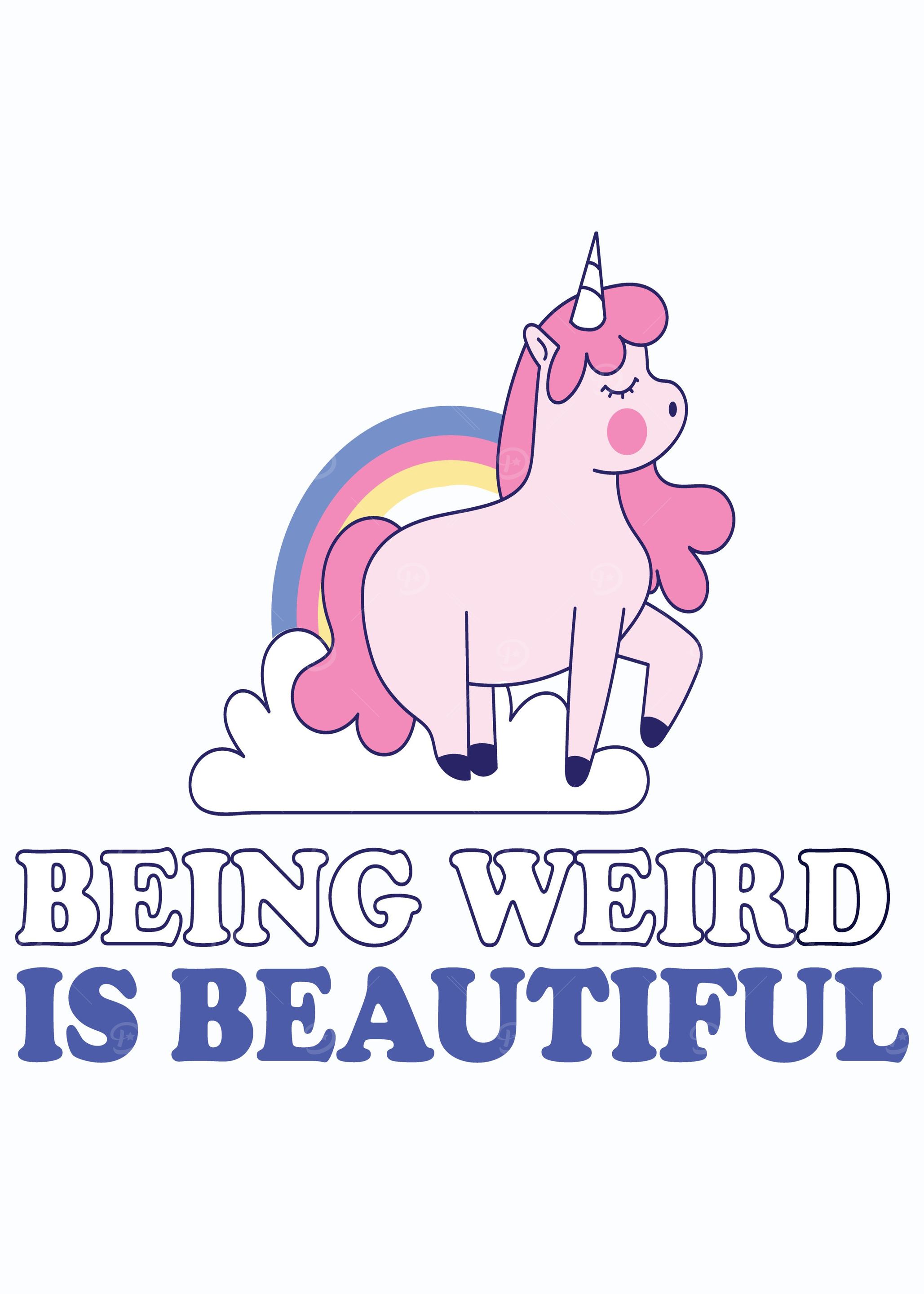 UNICORN CUTE BEING WEIRD