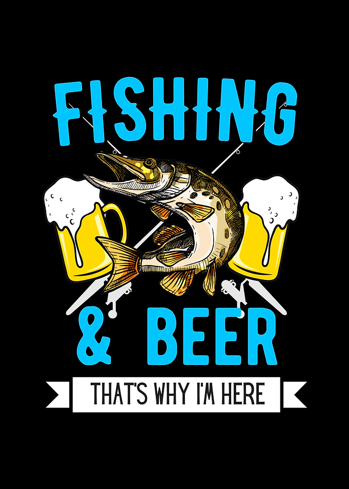 Fishing Beer Funny Quote