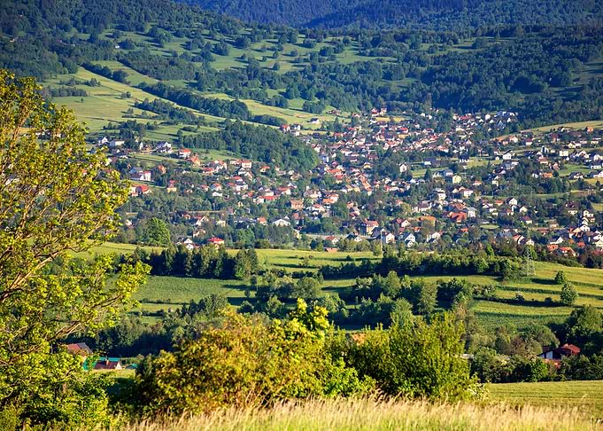 Mountain landscape, Poland