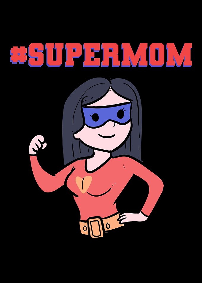 SUPERMOM Strong Mother Gi