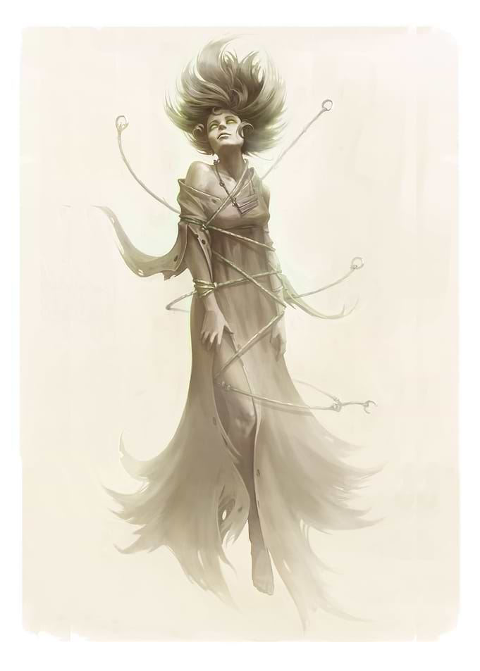 Ghost of a witch