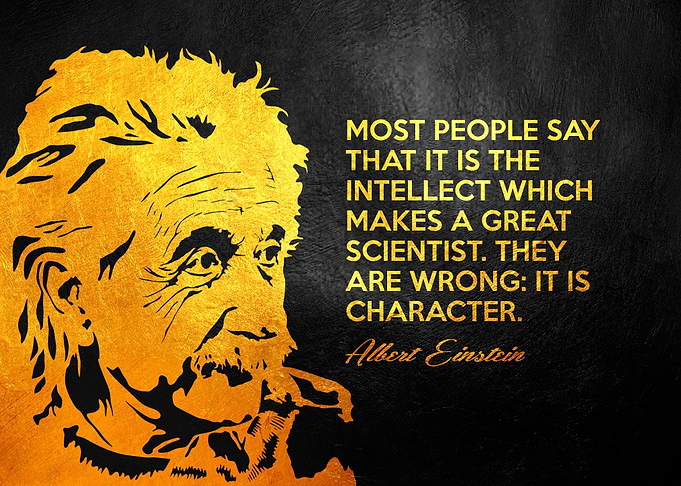 Albert Einstein Character