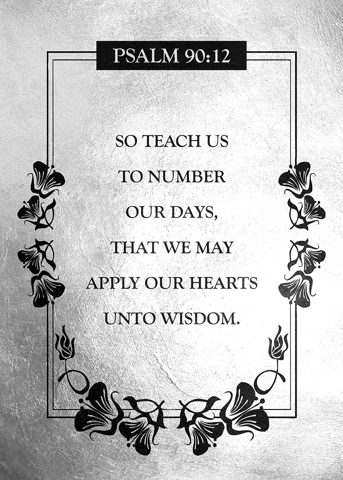 Psalm 90 12