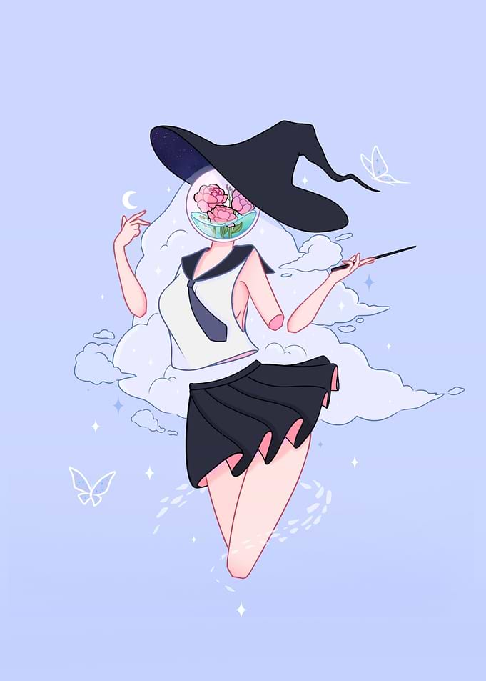 Witch Glass Girl