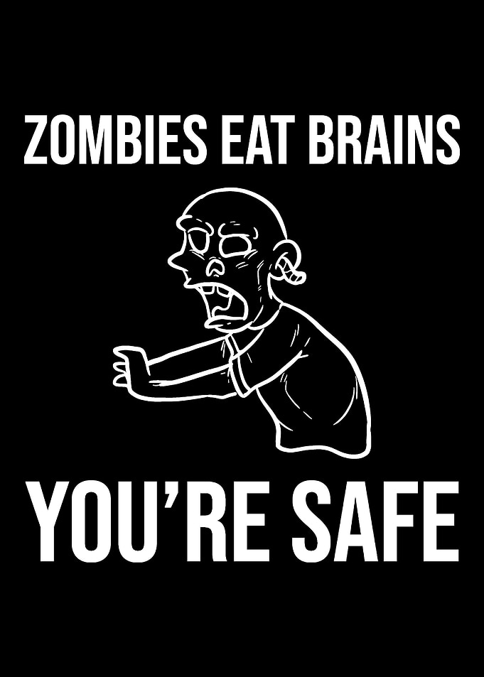 Zombies Eat Brains Zombie