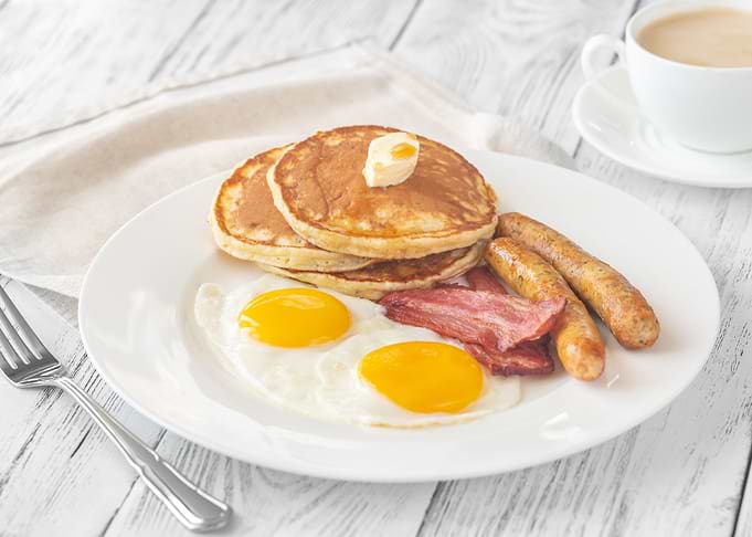 American breakfast