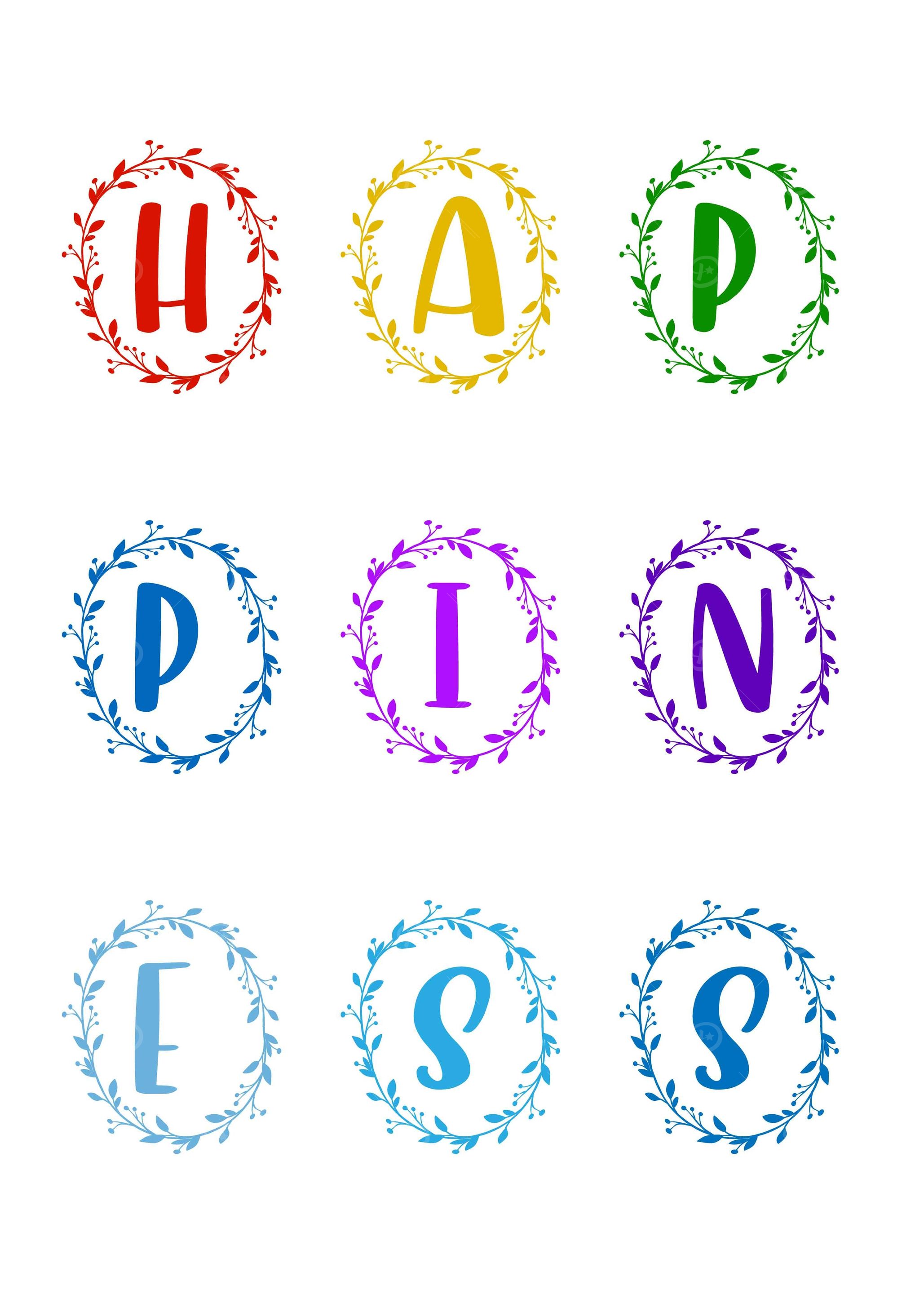 Happiness Quote Design