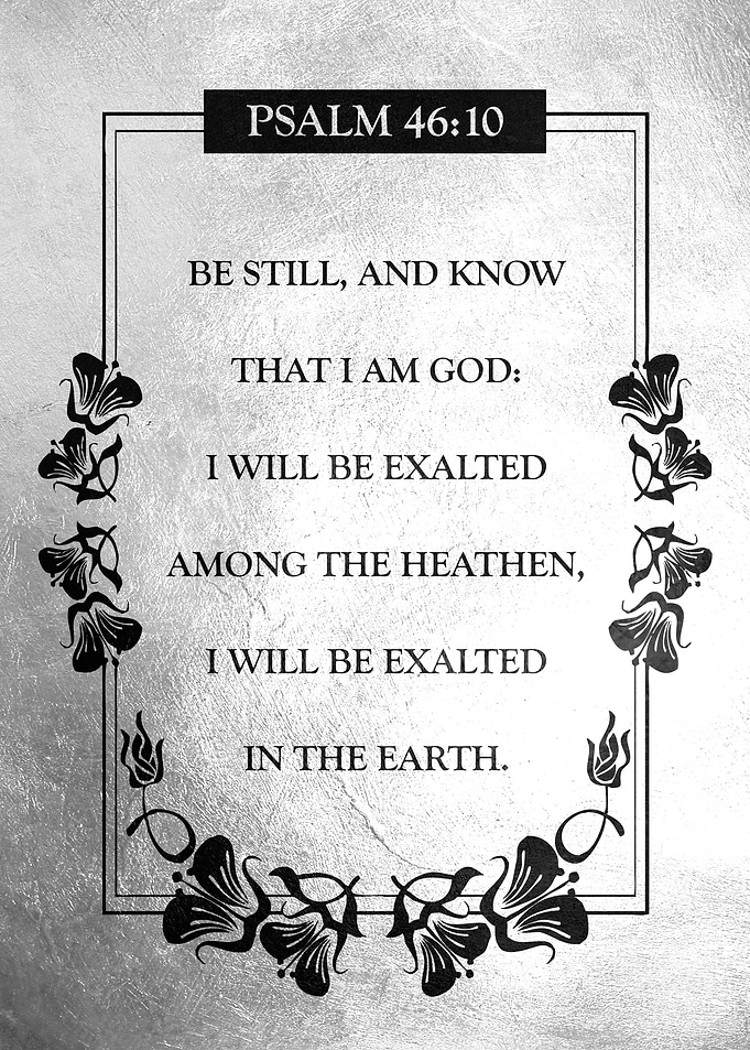 Psalm 46 10