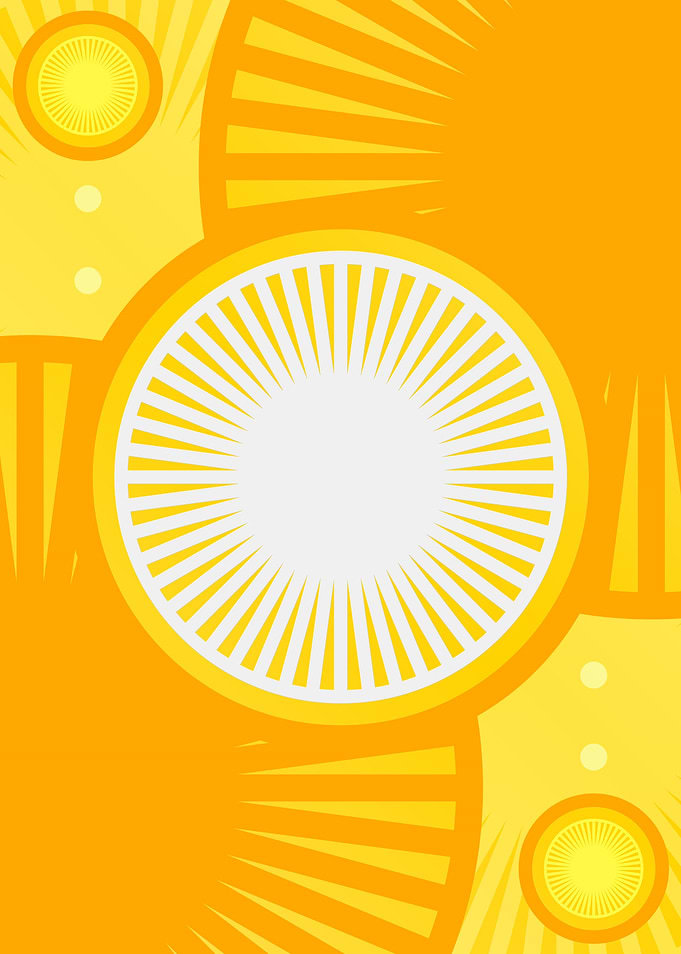 Happy Yellow Orange Glyph