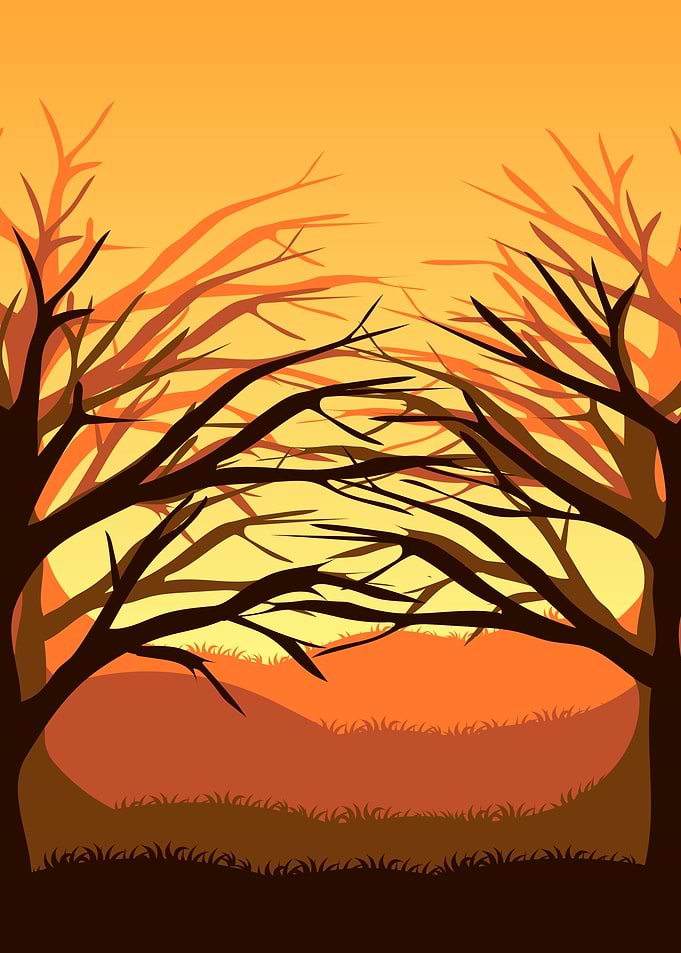Trees Wall Poster
