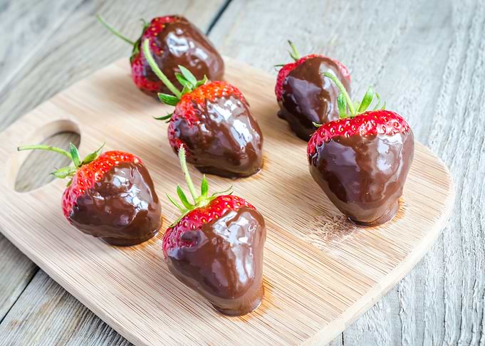 Fresh strawberries
