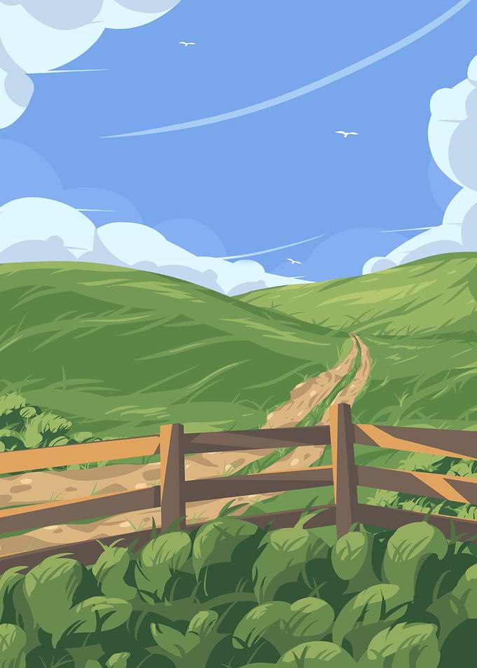 Green plain