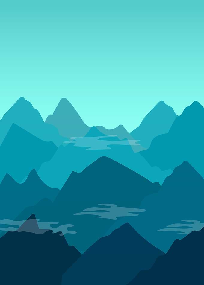 Nautre Mountain WallPoster