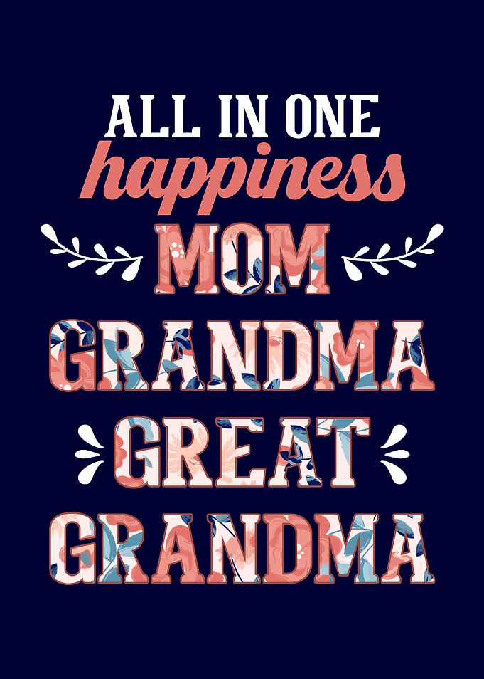 All in one happines Mom