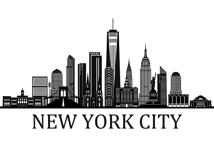 New York City Skyline USA