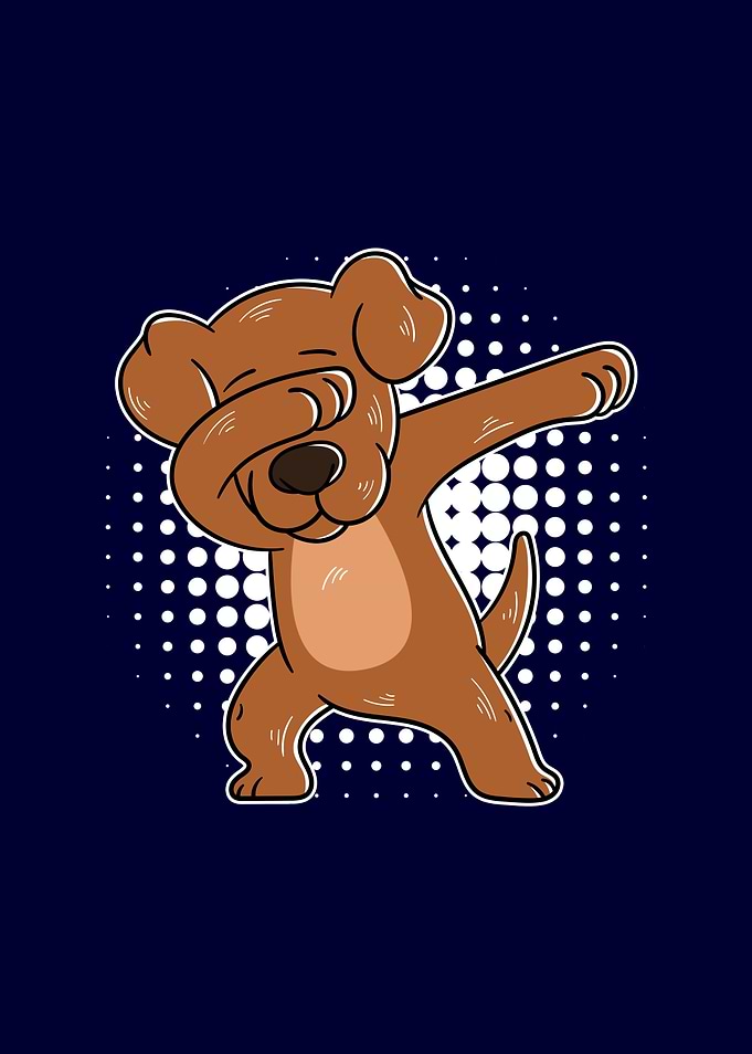 Dabbin Dog dancing Dog