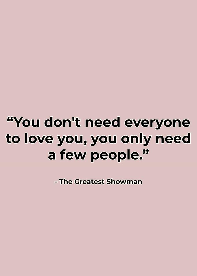 Quote The Greatest Showman