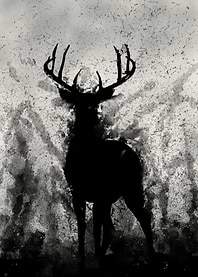 deer the abstract art