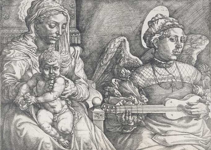 The Virgin with an Angel