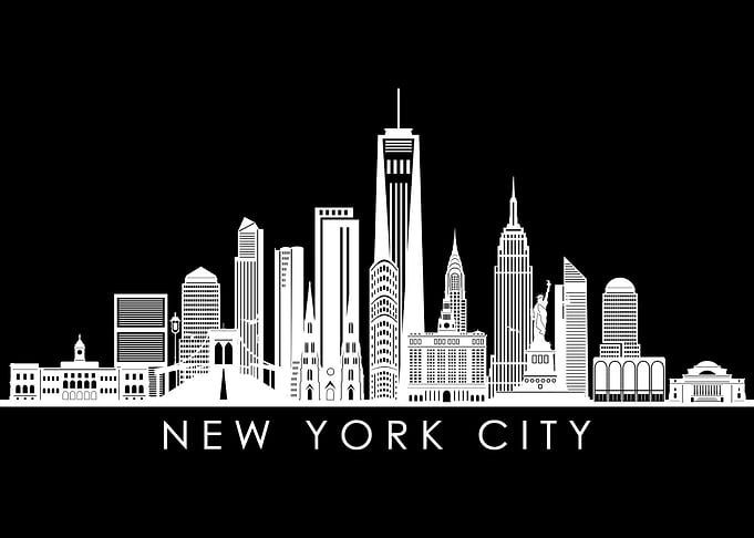 New York City Skyline USA