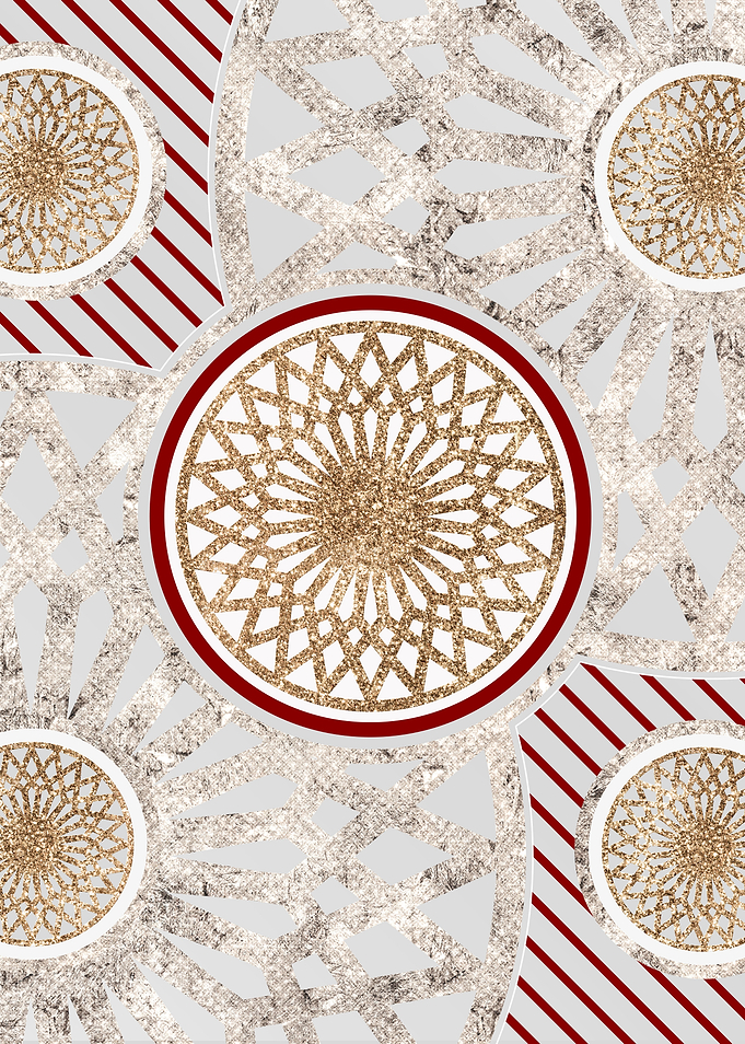 Gold Festive Holiday Glyph