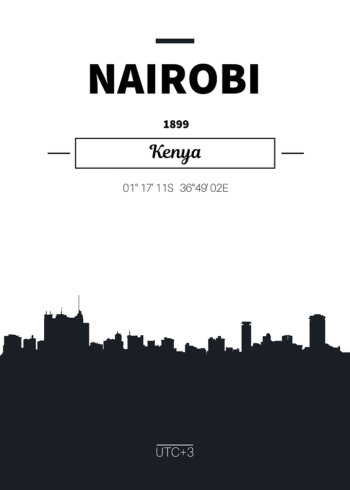 Nairobi Kenya Skyline