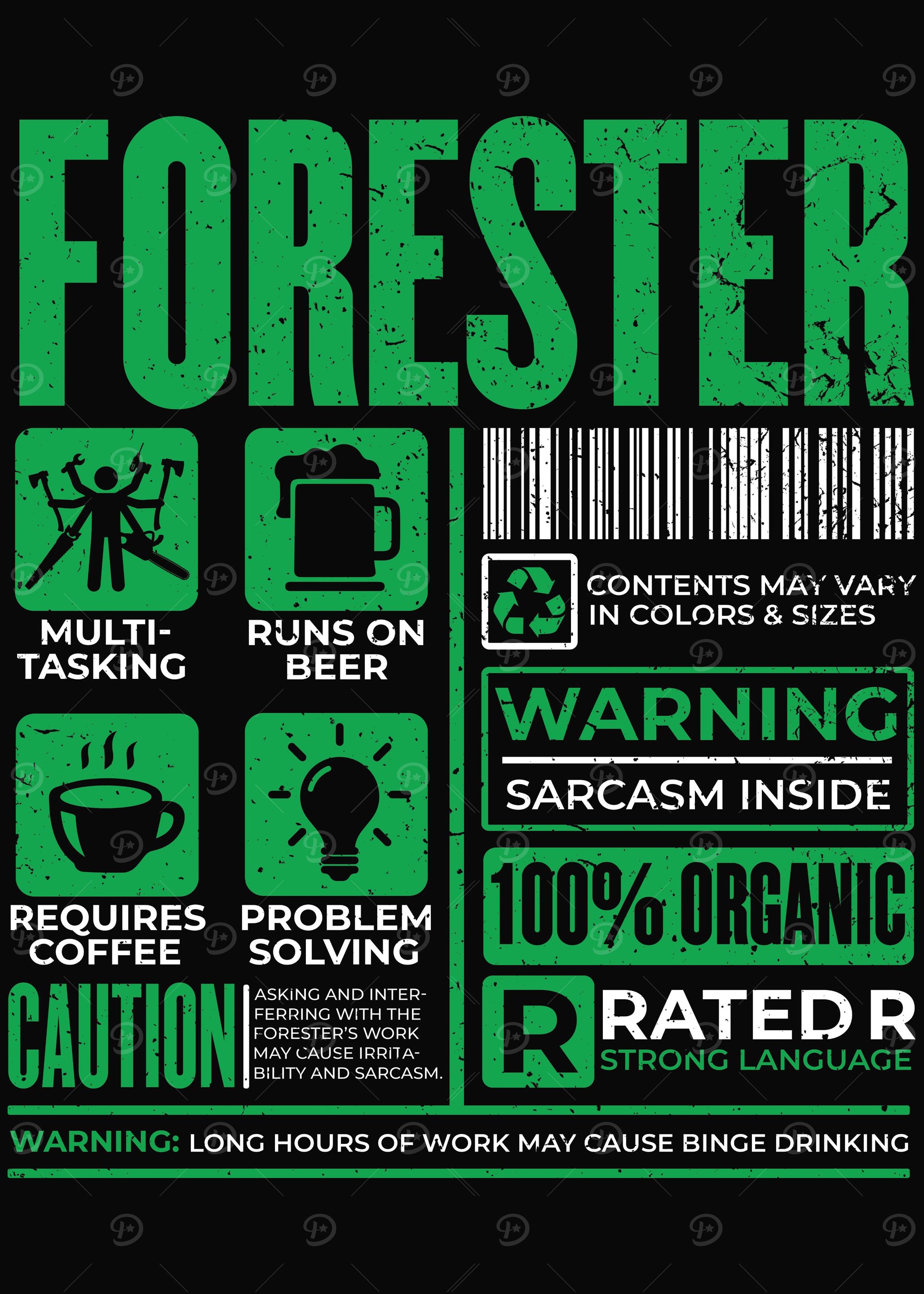 Forester Woodworker Forest
