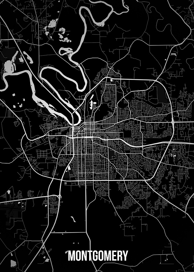 Montgomery dark map