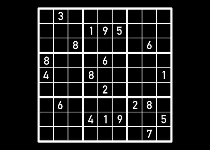 Sudoku puzzle