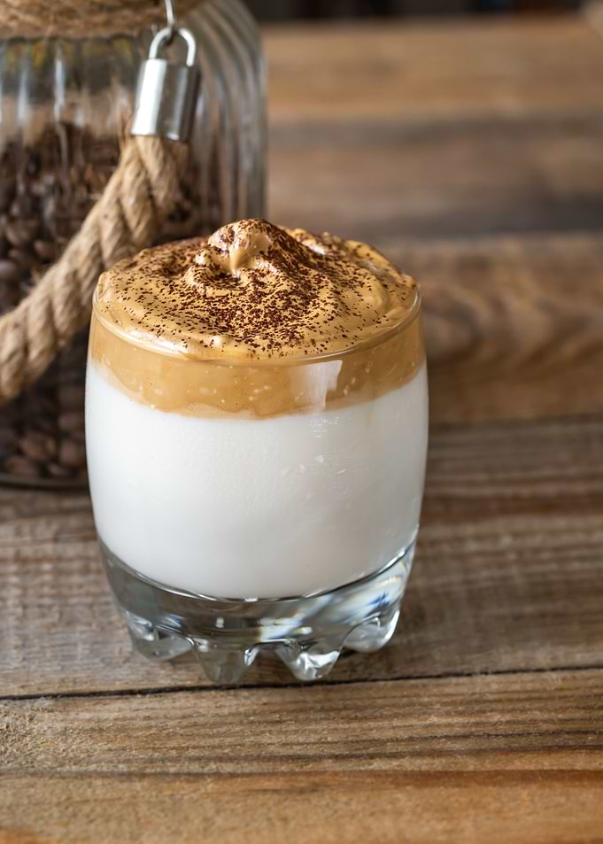 Dalgona coffee