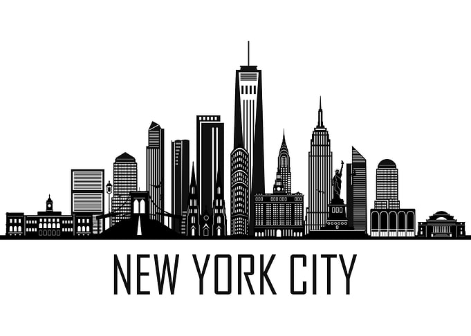 New York City Skyline USA